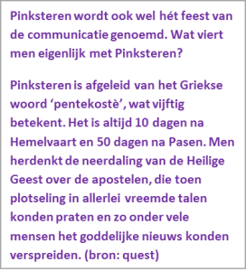 Pinksteren